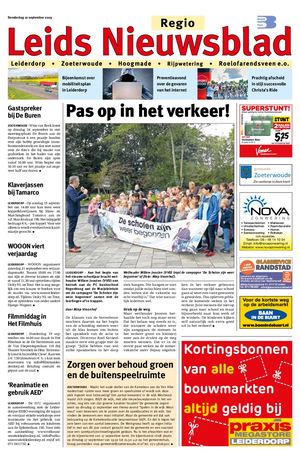 Leids Nieuwsblad Regio 12 09 2019