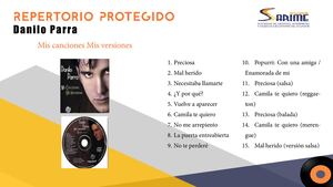 085. Repertorio Protegido: Danilo Parra