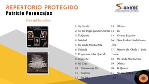 089. Repertorio Protegido: Patricio Puruncajas