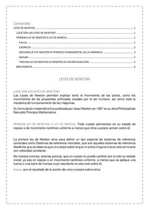 Leyes De Newton