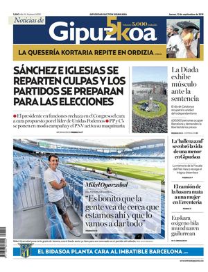 Noticias de Gipuzkoa 20190912