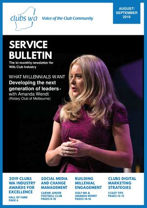 Clubs WA Service Bulletin Aug/Sept 2019