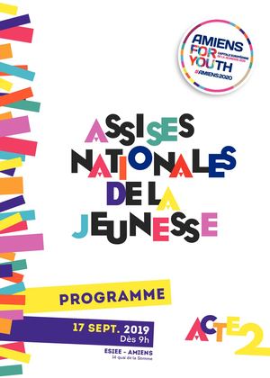 Programme Assises Nationales de la Jeunesse - Acte 2