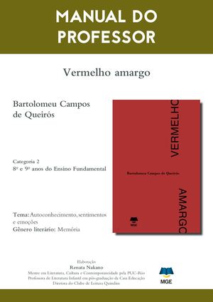 Manual do Professor - Vermelho Amargo