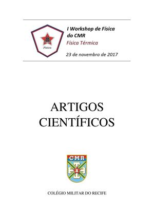I Workshop de Física do CMR - 2017