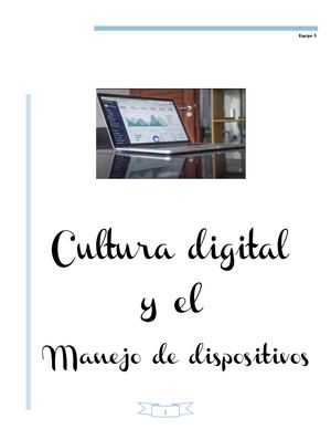 Manejo de dispositivos e intercambio de información