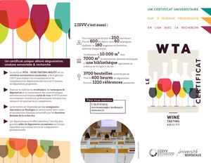 Certificat WTA 2019 2020