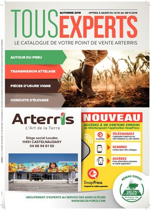 catalogue  automne 2019 Arterris
