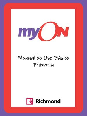 myOn - Manual de Uso