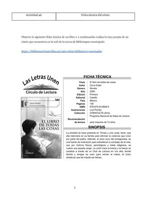 4a Ficha Técnica Del Cómic Docx