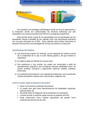 LOS  MATERIALES IMPRESOS