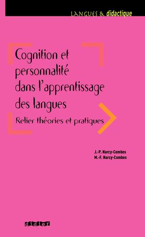 Langues Et Didactique 2019 Cognition Et Personnalité Dans L'apprentissage Des Langues Livre