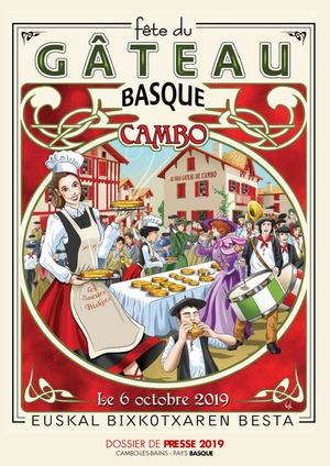 Fête du Gâteau Basque Cambo Les Bains 2019