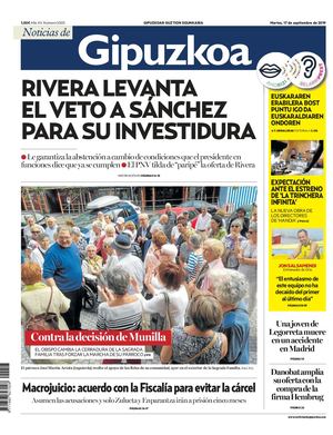 Noticias de Gipuzkoa 20190917