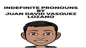 Indefinite Pronouns