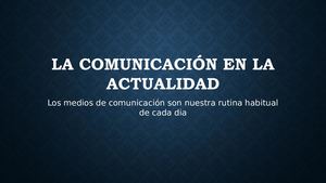 Estilos de comunicacion en la actualidad