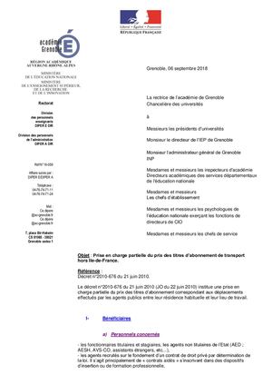 Prise En Charge Partielle Des Titres De Transport (2)