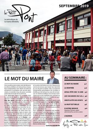 Le Petit Pont - Septembre 2019