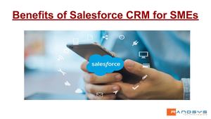 Benefits Of Salesforce Crm For Smes Ppt