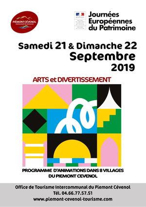 En Piémont Cévenol : Journées Européennes du Patrimoine