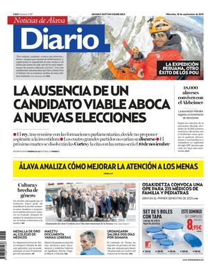 Diario Noticias de Álava 20190918
