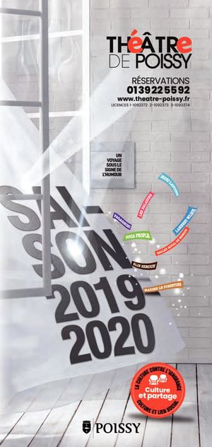 PROGRAMME THEATRE DE POISSY 2019-2020
