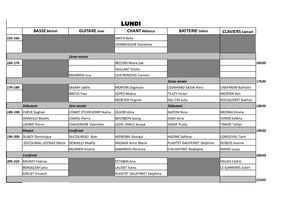 Planning Rock Eskola 2019 2020