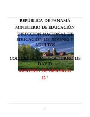 Módulo De Biología 12