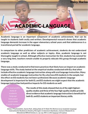 Calaméo - Academic language