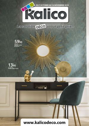 BROCHURE KALICO - OCTOBRE 2019