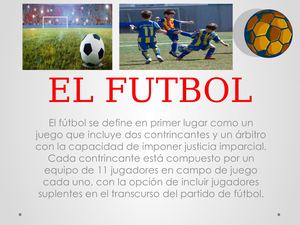 El Futbol