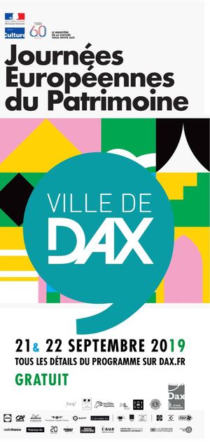 Journées Europeennes du Patrimoine 2019 à Dax