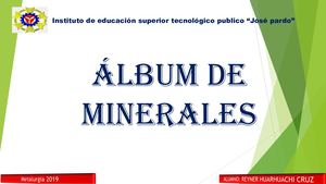 Album De Minerales REYNER