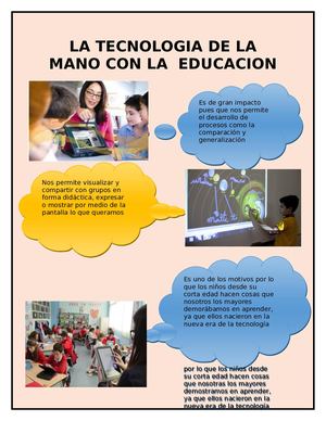 Edacion Y Tecnologia