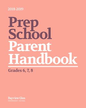 BVG Prep School Parent Handbook