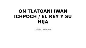 Cuento Nahuatl
