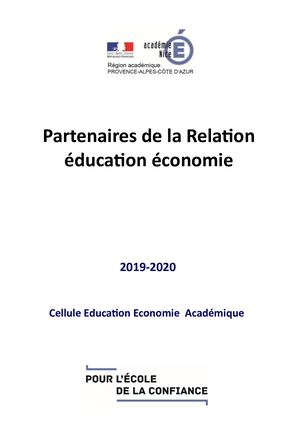 Partenaires De La Ree 2019-2020