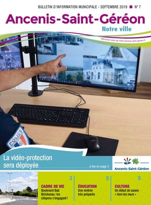 N°7 - Ancenis-Saint-Géréon notre ville - Septembre 2019