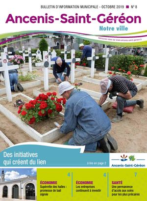 N° 8 - Ancenis-Saint-Géréon notre ville - Octobre 2019