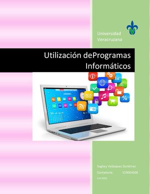 Utilización De Programas Informaticos