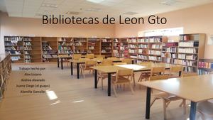 Bibliotecas de Leon