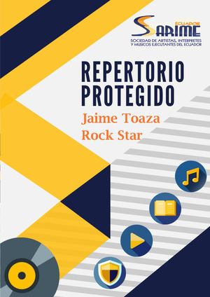 236. Repertorio Protegido: Jaime Toasa - Rock Star