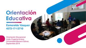 Orientación Educativa