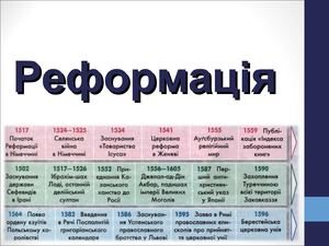 Реформація