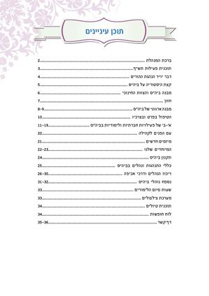 מידעון בית ספר רעות