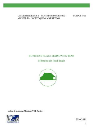 MASTERLOG P13 MEMOIRE 2011 - UGIDOS Ivan