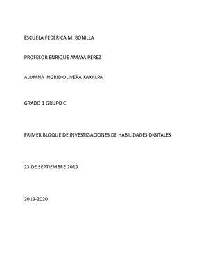 Escuela Federica M Bonilla