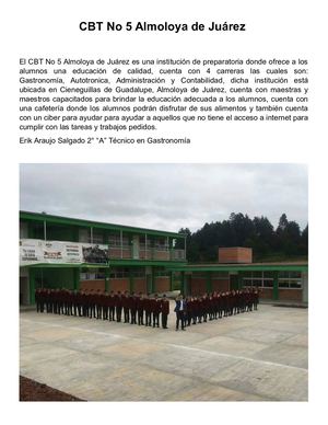 CBT No 5 Almoloya De Juárez