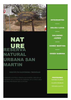 Reserva Natural Urbana San Martin 1