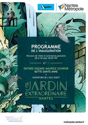 Programme inauguration jardin extraordinaire